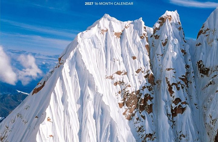 Worlds Greatest Mountains Calendar 2027