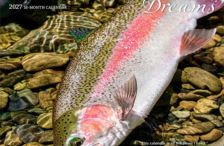 Fly Fishing Dreams Calendar 2027