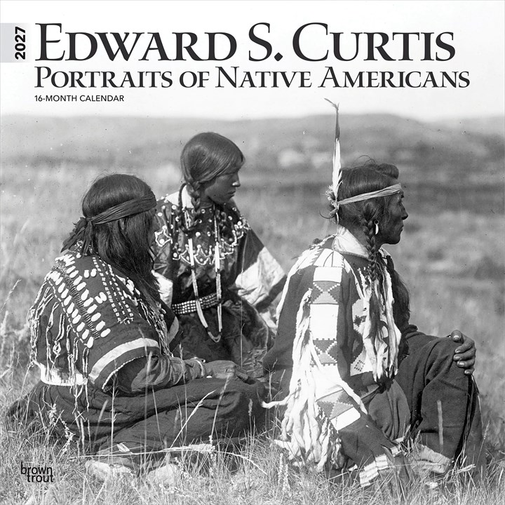 Edward S. Curtis, Portraits Of Native Americans Calendar 2027