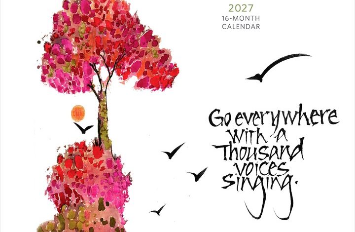 Live With Intention Calendar 2027