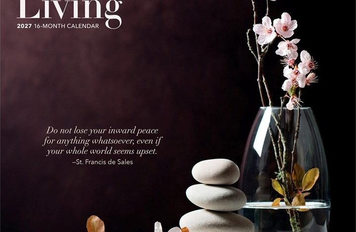 Mindful Living Calendar 2027