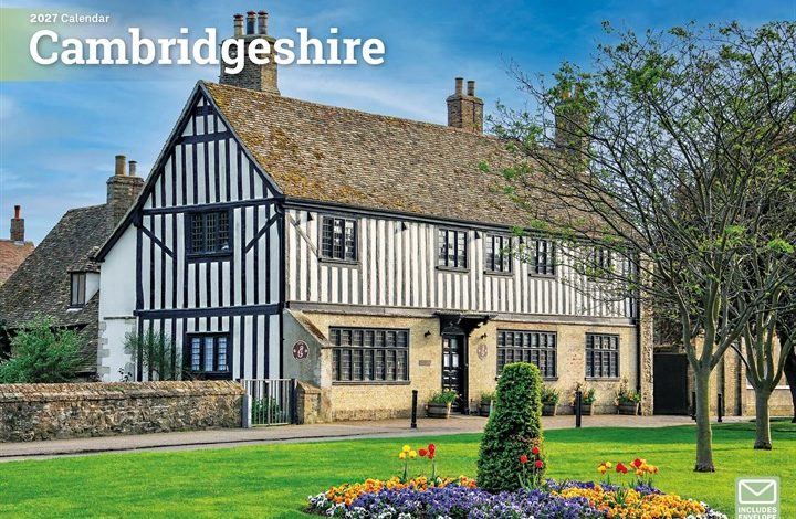 Cambridgeshire A4 Calendar 2027