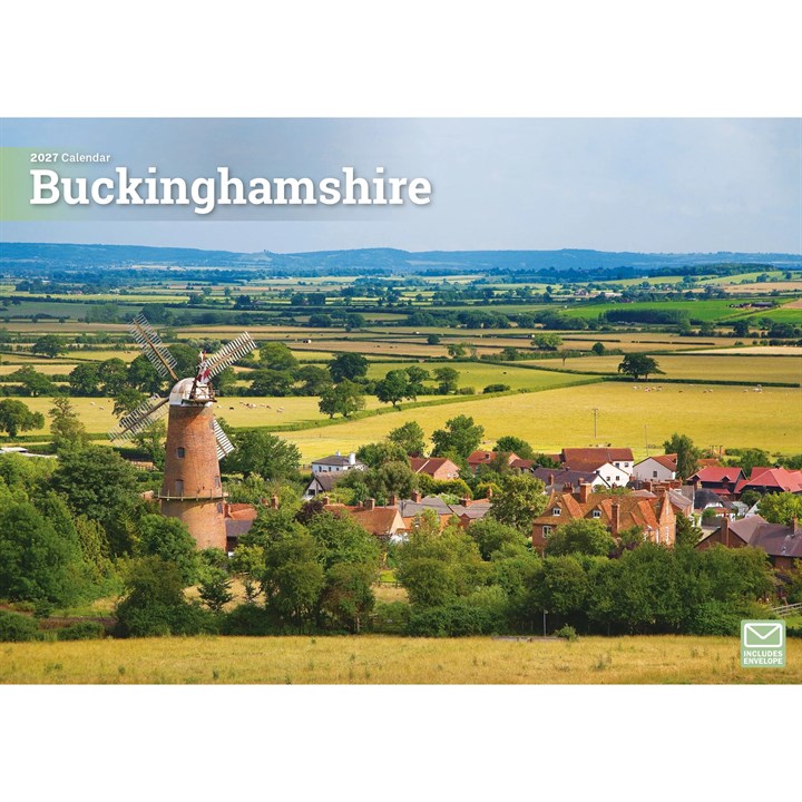 Buckinghamshire A4 Calendar 2027