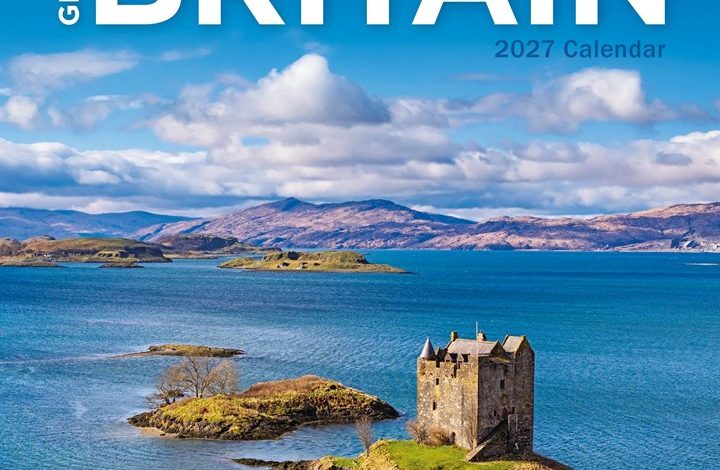 Great Britain Mini Calendar 2027