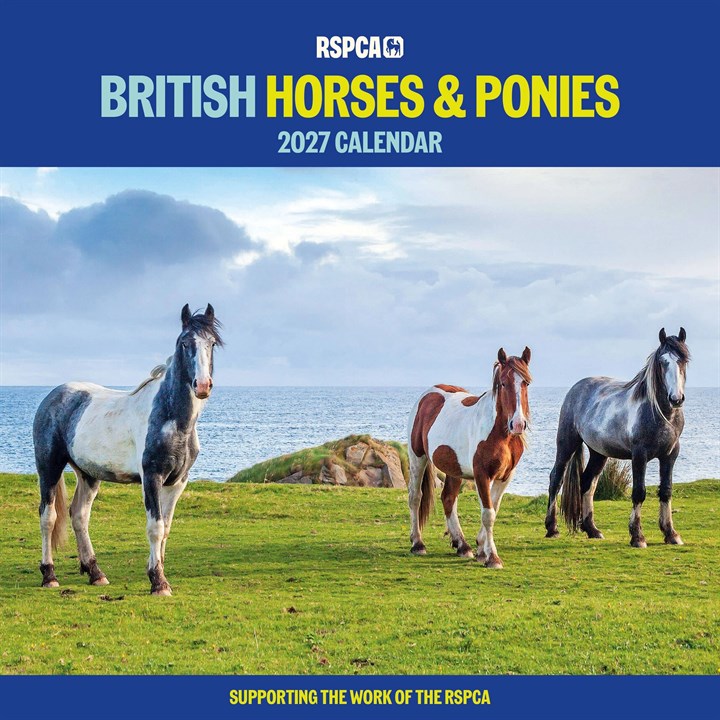 RSPCA, British Horses & Ponies Calendar 2027