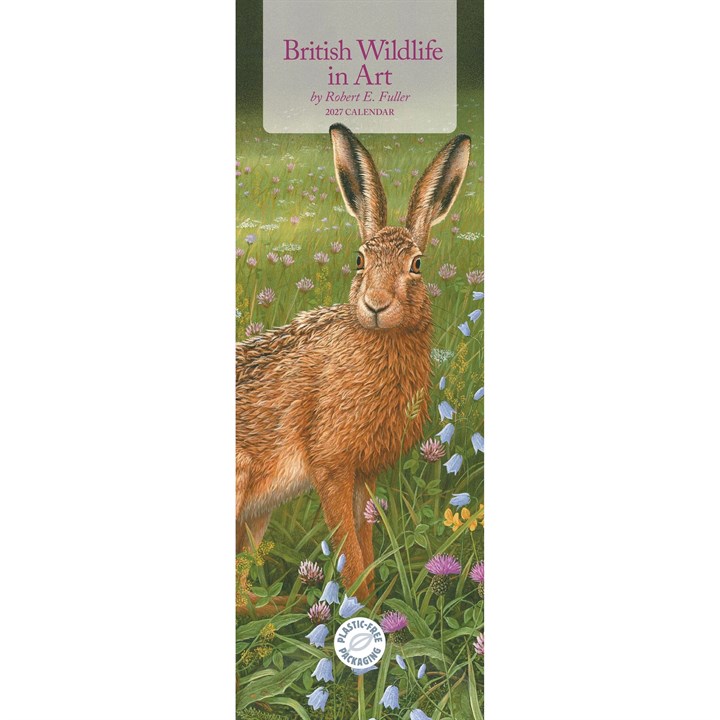 Robert Fuller, British Wildlife In Art Slim Calendar 2027