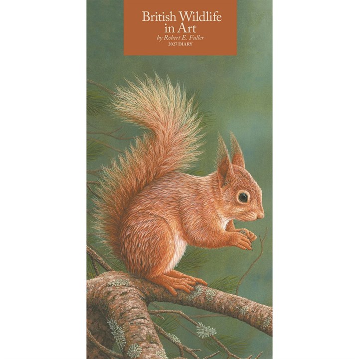 Robert Fuller, British Wildlife In Art Slim Diary 2027