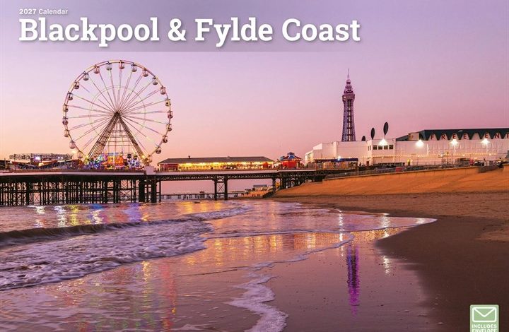 Blackpool & Fylde Coast A4 Calendar 2027