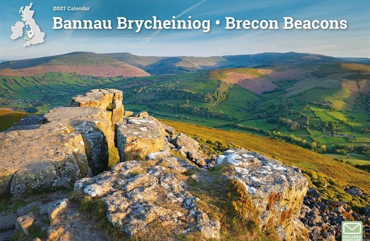Brecon Beacons A4 Calendar 2027