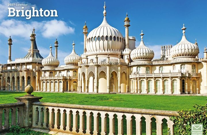 Brighton A4 Calendar 2027