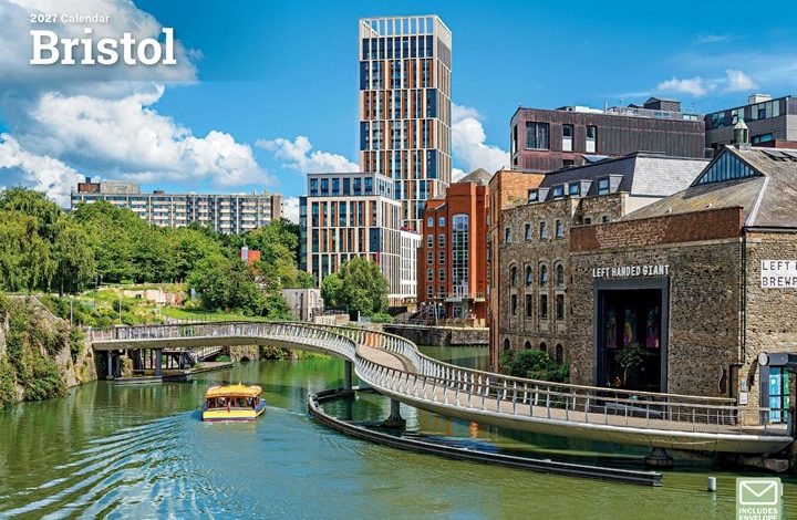 Bristol A4 Calendar 2027