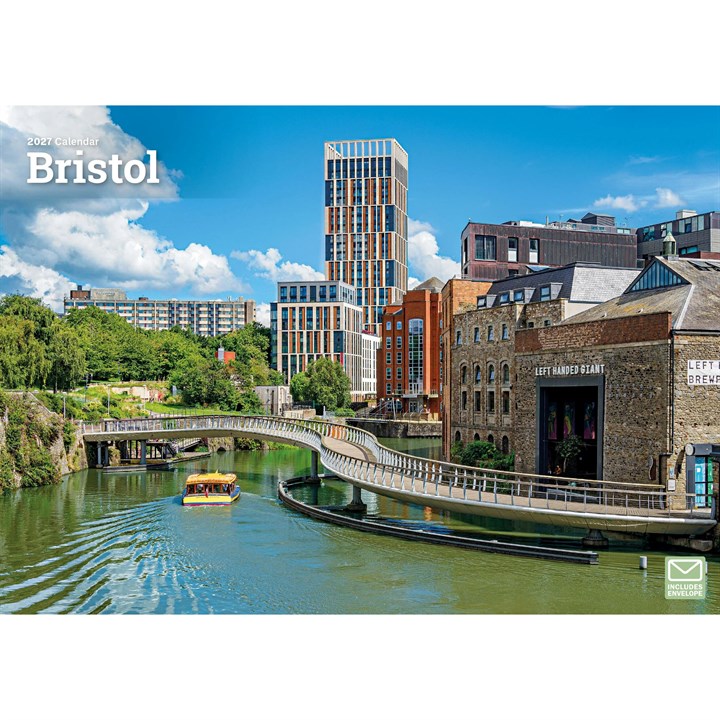 Bristol A4 Calendar 2027