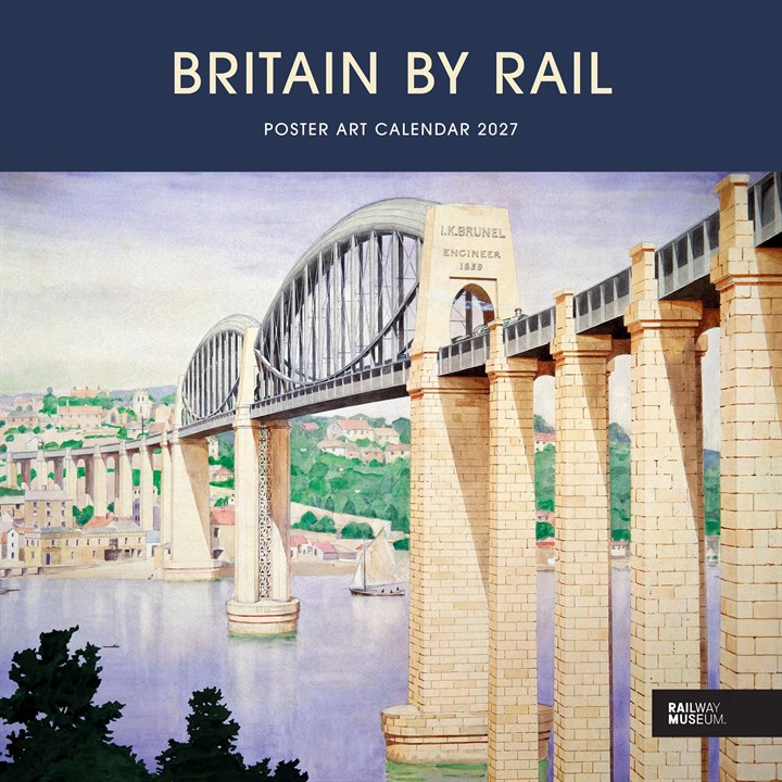 National Railway Museum, Britain By Rail Calendar 2027