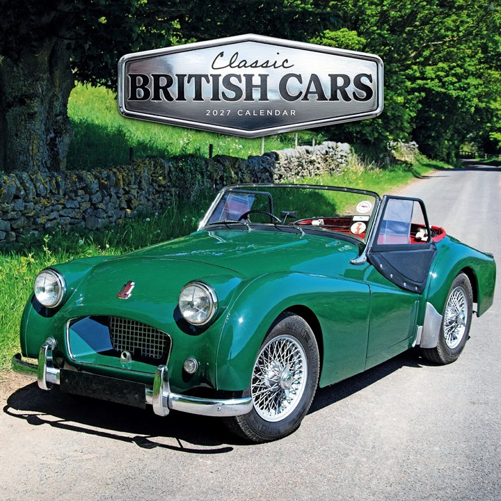 Classic British Cars Calendar 2027