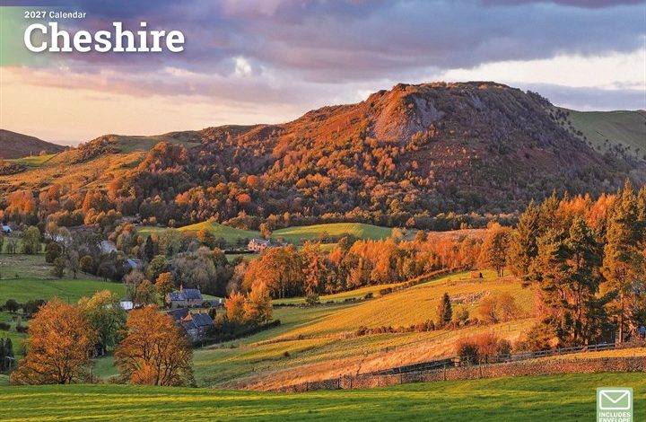 Cheshire A4 Calendar 2027