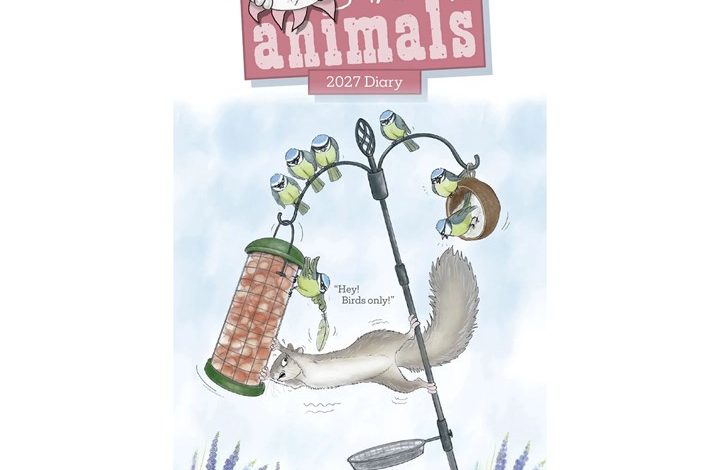 Alison's Animals Slim Diary 2027
