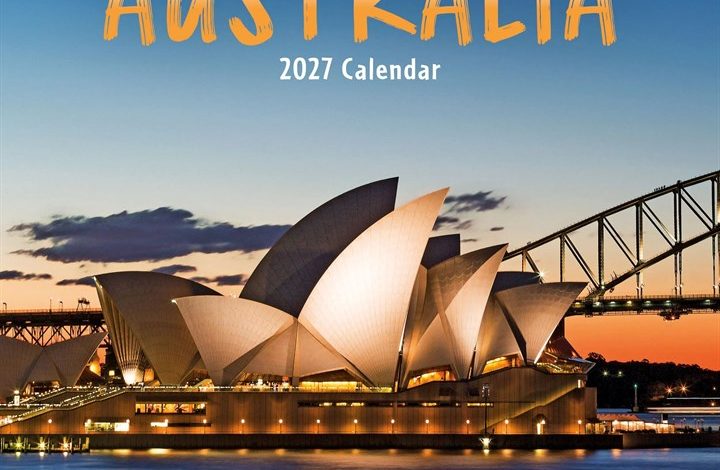 Australia Calendar 2027