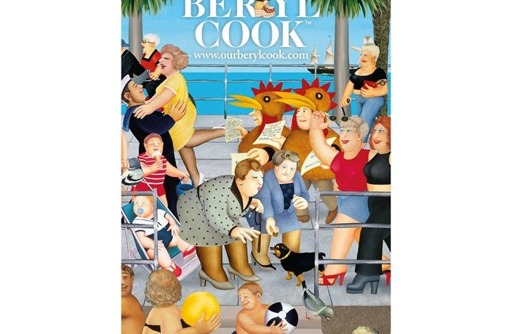 Beryl Cook Deluxe Slim Diary 2027
