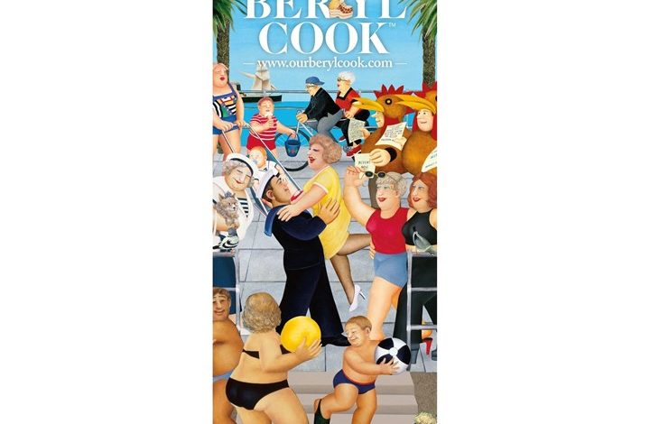 Beryl Cook Slim Calendar 2027