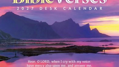 Bible Verses Desk Calendar 2027