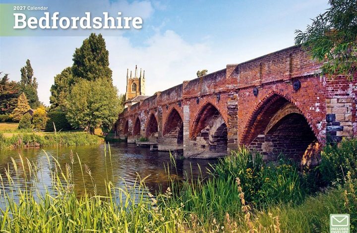 Bedfordshire A4 Calendar 2027