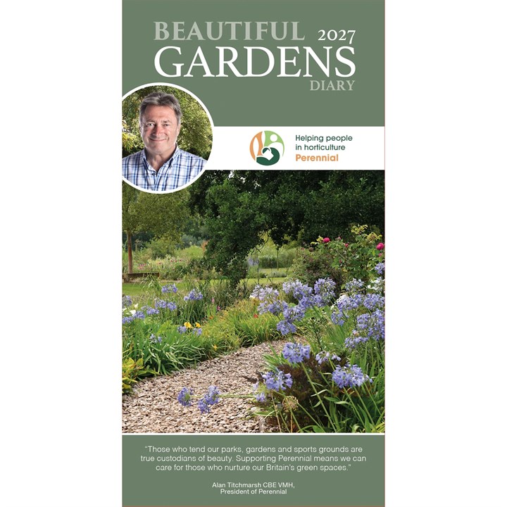 Alan Titchmarsh, Beautiful Gardens Slim Diary 2027