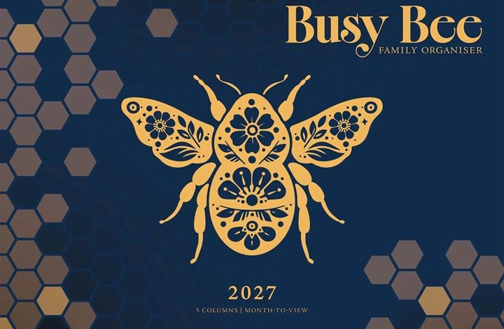 Busy Bee A4 Family Organiser 2027