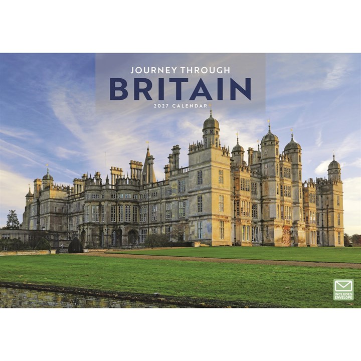 Journey Through Britain A4 Calendar 2027