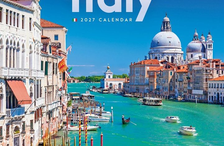 Italy Mini Calendar 2027