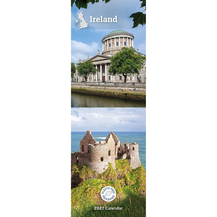 Ireland Slim Calendar 2027