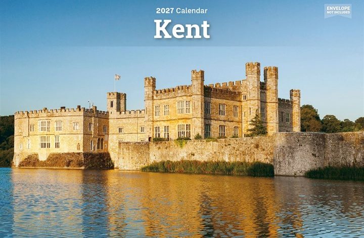 Kent A5 Calendar 2027