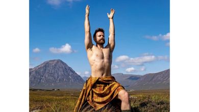 Kilted Yoga A3 Calendar 2027