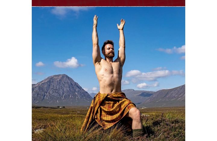 Kilted Yoga A3 Calendar 2027