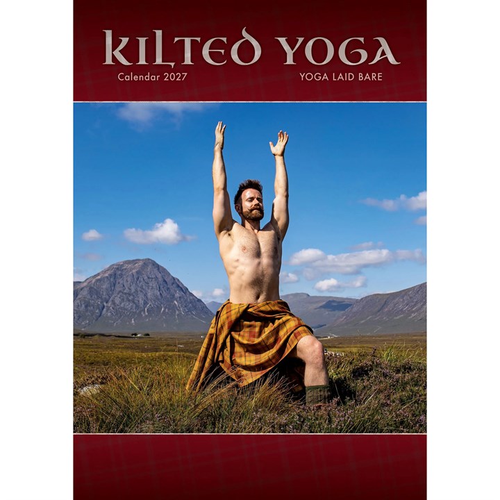 Kilted Yoga A3 Calendar 2027