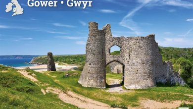 Gower A4 Calendar 2027