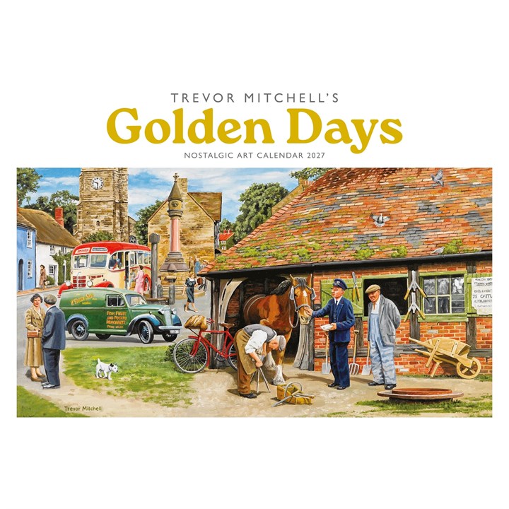 Trevor Mitchell, Golden Days A4 Calendar 2027