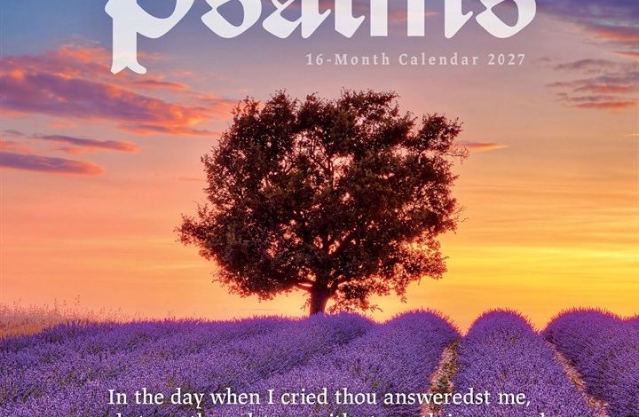 Psalms Mini Calendar 2027