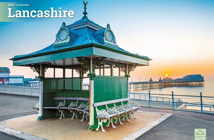 Lancashire A4 Calendar 2027