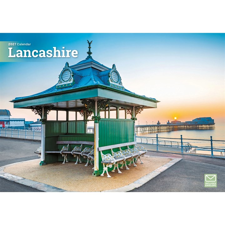 Lancashire A4 Calendar 2027