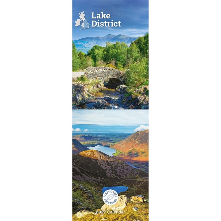 Lake District Slim Calendar 2027