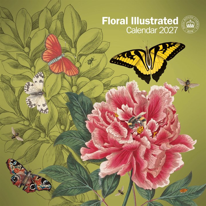 Royal Botanic Gardens, Kew Floral Illustrated Calendar 2027