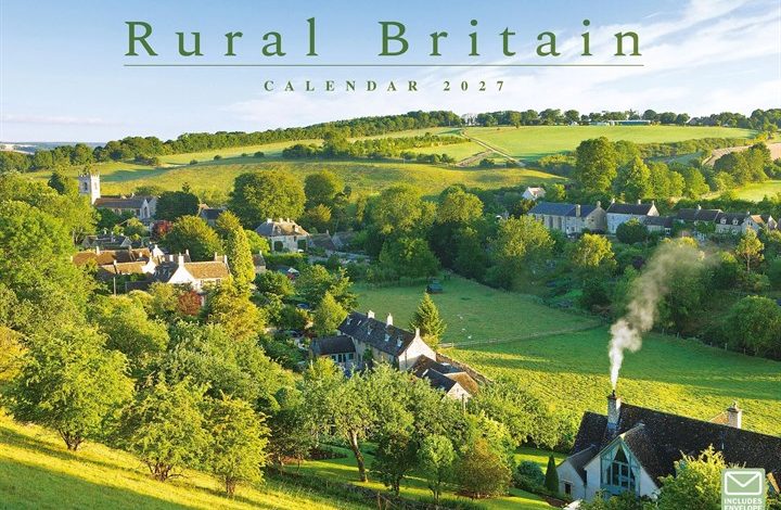 Rural Britain A4 Calendar 2027