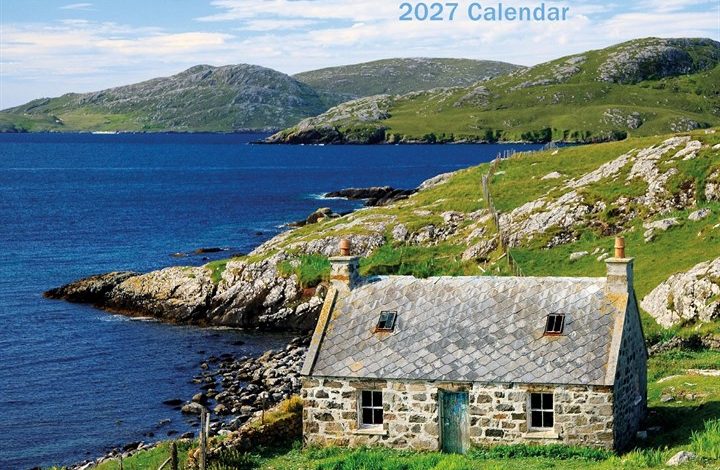 Scotland Mini Calendar 2027