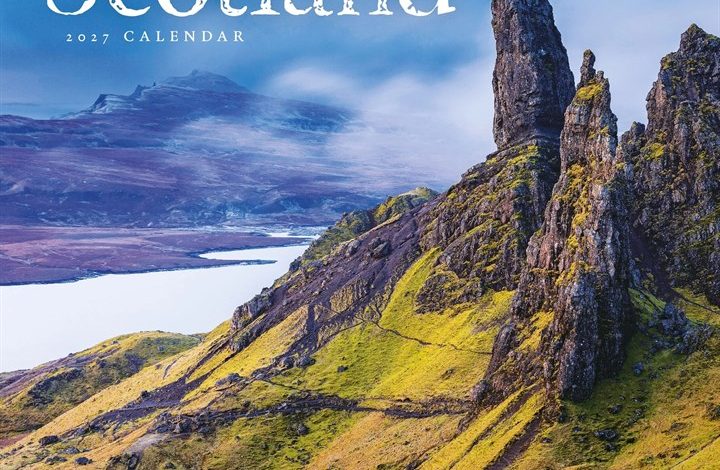 Scotland Calendar 2027