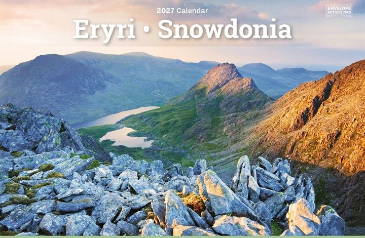 Eryri Snowdonia A5 Calendar 2027