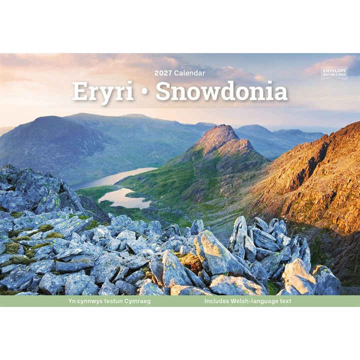 Eryri Snowdonia A5 Calendar 2027