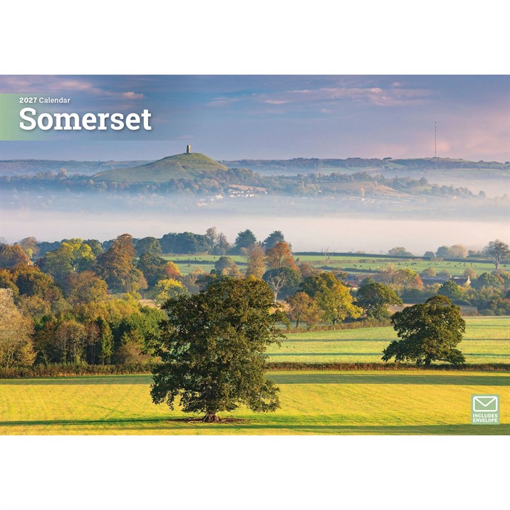 Somerset A4 Calendar 2027