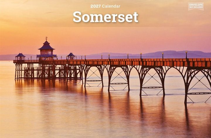 Somerset A5 Calendar 2027