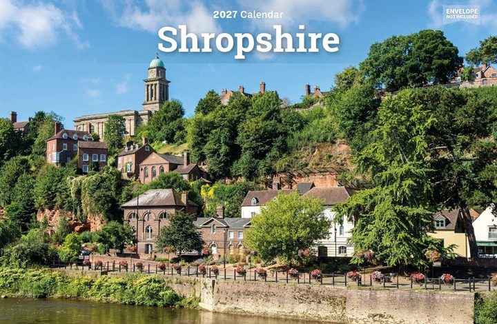 Shropshire A5 Calendar 2027