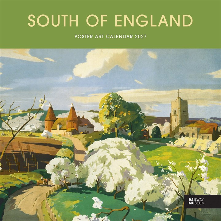 National Railway Museum, South Of England Poster Art Calendar 2027